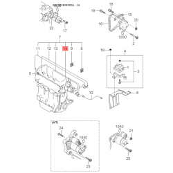 Болт куліси МКПП KKY01-46134 Mobis