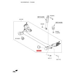 Сайлентблок балки 55160-1W000 Mobis
