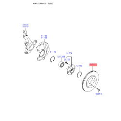 Диск тормозной S5171-21W250 Mobis