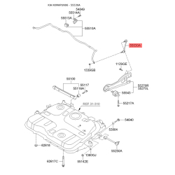 Стойка стабилизатора 55530-1D000 Mobis