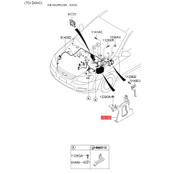 Кронштейн троса КПП 91931-2F800 Mobis