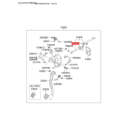 Циліндр зчеплення головний 41670-1M000 Mobis