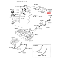 Абсорбер, топливная система, комплектующие 31353-2F800 Mobis