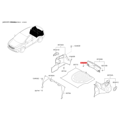 Пістон (кліпса) оббивки салону 0BF70-68865WK Mobis