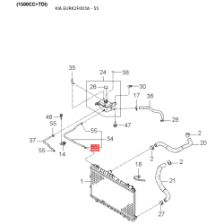 Фильтр топливный 31911-2F400 Mobis