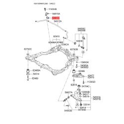 Втулка стабілізатора 54813-2F100 Mobis