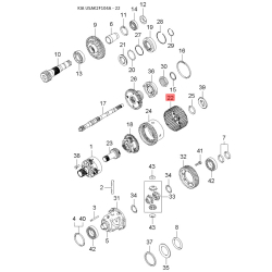 Обивка (накладка) салона левая 85850-2F500IM Mobis