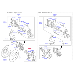 Колодки гальмівні дискові комплект 58302-E4A60 Mobis