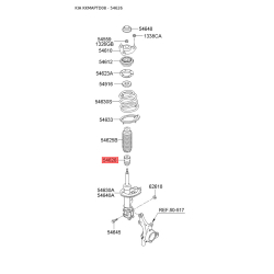 Пилозахисний комплект амортизатора 54626-1M000 Mobis