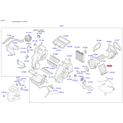 Фильтр салона S9713-32K000 Mobis