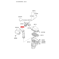 Рукав воздухозаборника, воздушный фильтр 28210-2K000 Mobis