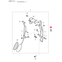 Комплект вкладышей 0K3Y0-11SF0 Mobis