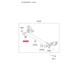 Сайлентблок балки 55160-2K000 Mobis