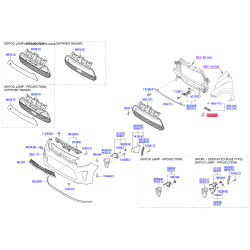 Сидіння кріплення 12493-04207B Mobis