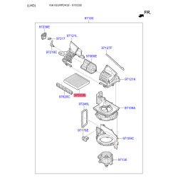 Фільтр салону S9713-3D4000 Mobis