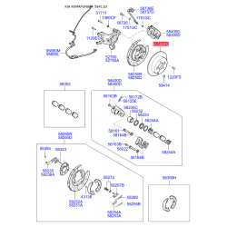 Диск тормозной 58411-1D000 Mobis