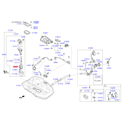 Фильтр топливный 31112-C1100 Mobis
