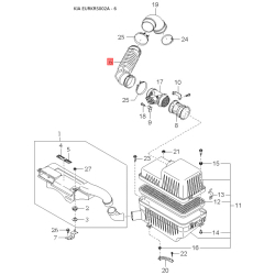 Сайлентблок дифференциала 0K9A4-26256 Mobis