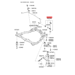 Стойка стабилизатора правая 54840-2F000 Mobis