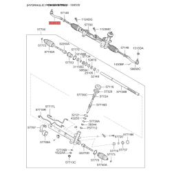 Наконечник рулевой тяги правый 56820-2G900 Mobis