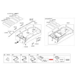 Освітлення салону 92810-1D000QW Mobis