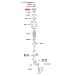 Опора стійки амортизатора 54611-2K000 Mobis
