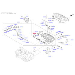 Прокладка впускного коллектора 28312-2G000 Mobis