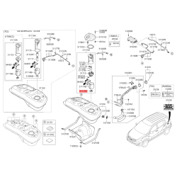 Фильтр топливный 31060-2P000 Mobis