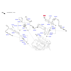 Датчик давления подачи топлива 35342-2E610 Mobis