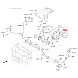 Регулюючий клапан, компресор 28235-2A610 Mobis
