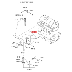 Паливопровід 31420-27001 Mobis