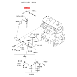 Паливопровід 31471-27003 Mobis