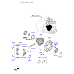 Підшипник, диференціал 43329-23010 Mobis