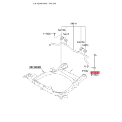 Стійка стабілізатора ліва S5483-02B200 Mobis