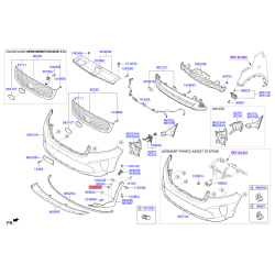 Гайка системы охлаждения 13324-05027B Mobis