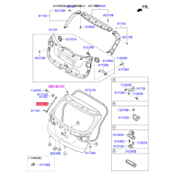 Газовая пружина, дверь 81771-2W000 Mobis