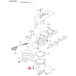 Опора стойки амортизатора левая 55330-38601 Mobis