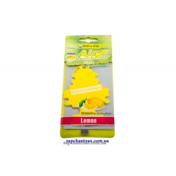 Освіжувач повітря ялинка (ароматизатор) Zollex аромат лимона