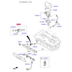 Форсунка 35310-2E610 Mobis
