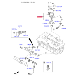 Насос високого тиску 35320-2E610 Mobis