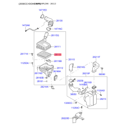 Фільтр повітряний S2811-32F000 Mobis
