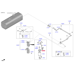 Попередній нагрівач палива 31923-3A800 Mobis