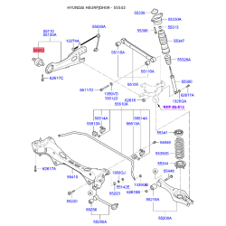 Сайлентблок рычага подвески 55543-2H000 Mobis