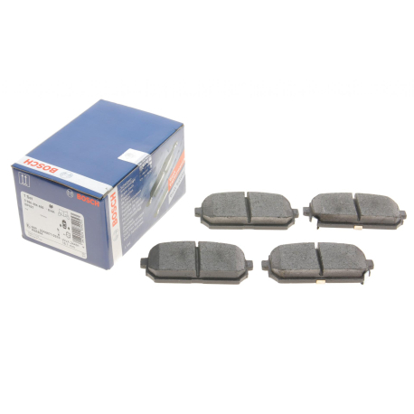 Колодки гальмівні дискові комплект BOSCH - 0 986 494 400 - зображення №1 0 986 494 400