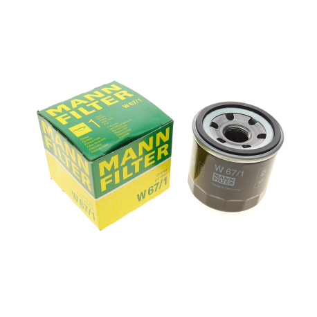 Фильтр масляный MANN - W 67/1 - изображение №1 W 67/1