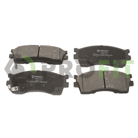 Колодки тормозные дисковые комплект передние Profit - PR 5000-1602 - изображение №1 PR 5000-1602