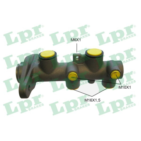 Циліндр гальмівний головний LPR - LPR 1023 - зображення №1 LPR 1023