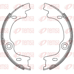 Колодки ручного (стоянкового) гальма Remsa