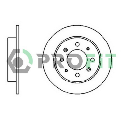 Диск гальмівний задній Profit