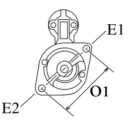 Стартер 1.2 кВт CARGO